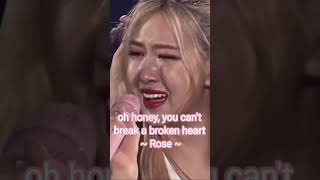 Sad words said by Blackpink