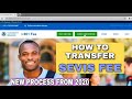 HOW TO TRANSFER SEVIS FEE FROM ONE UNIVERSITY TO  ANOTHER| This video covers new process 4m 2020| #6