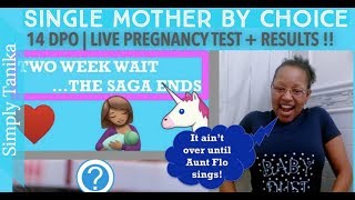 Am I Pregnant at 46? | FINALLY Live Pregnancy Test and Results!