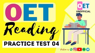 OET Reading Practice Test 05_ With Explanation_ Latest test_ All profession - 2023