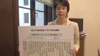 紙智子参院議員のコメント