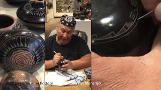 Native American pottery making by Kevin Naranjo