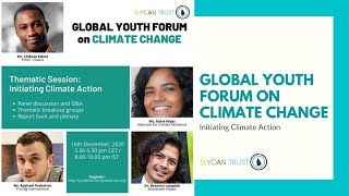Youth Forum on Climate Change 2020 | Initiating Climate Action