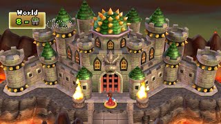 New Super Mario Bros. Wii - Final Castle & Final Boss + Ending