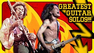 The Greatest GUITAR Solos of All Time!