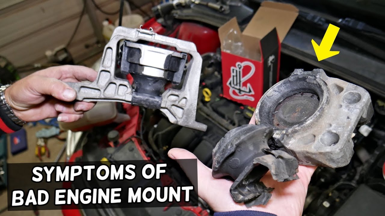 SYMPTOMS OF BAD ENGINE MOUNT. CAR VIBRATES - YouTube