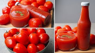 You'll Stop Buying Tomato Ketchup, After Trying This Recipe! Tomato Sauce Recipe