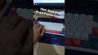 Rakk Pluma mod sound test