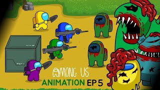 어몽어스 VS 좀비 애니메이션 5화 AMONG US ANIMATION EP5