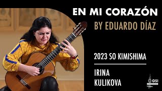 Irina Kulikova performs Eduardo Díaz' "En Mi Corazón (In My Heart)" on a 2023 So Kimishima guitar