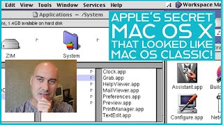 A MacOS X that looked like Classic Mac? It was real! How to install and what it looked like #apple