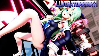 【MMD艦これ】江風山風海風でLUVORATORRRRRY!　生足ローアングルVer 　歌詞つき