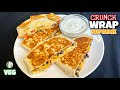 Crunchwrap Supreme Recipe | How to make veg Crunchwrap supreme at home - Sattvik Kitchen