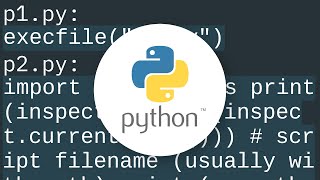How do I get the path and name of the file that is currently executing?