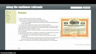 Railroad WebQuest Tutorial