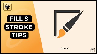 Inkscape 1.0 Tips: Fill And Stroke Trick