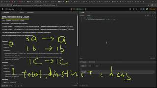 Leetcode easy problem 2716. Minimize String Length | devops python practice