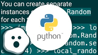 Make the random module thread-safe in Python