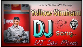 Yellow Singam | TDP NEW SONG 2024 | nalagonda Gaddar narsanna song DJ REMIX