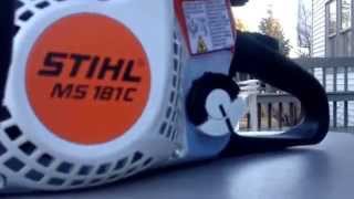 Stihl MS 181 c b-e Review