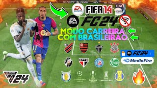 🔥 SAIU FIFA 14 MOD 25 ANDROID DOWNLOAD MEDIAFIRE MODO CARREIRA ATUALIZADO! fifa 14 mod 25 PPSSPP