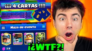 SOLO HAY 4 CARTAS EN MI MAZO🤯