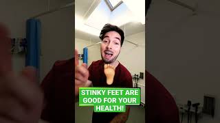 Stinky Feet Are Good For Your Health! #shorts #health