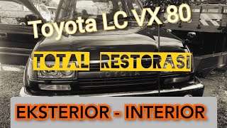 RESTORASI INTERIOR TOYOTA LAND CRUISER VX80 @carvarianrestorers1477