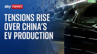 US and Europe accuse China of overproduction and dumping electric cars on global market