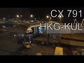 Cathay Pacific CX791 HKG-KUL | Ernest Aviation