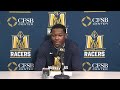 nick ellington racer mbb postgame comments 01 25 2025