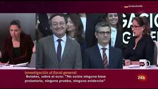 La periodista Peral deja MUDOS a los contertulios en RTVE por la INVESTIGACIÓN al fiscal general