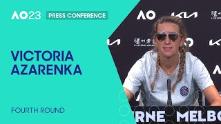 Victoria Azarenka Press Conference | Australian Open 2023 Fourth Round