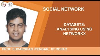 Datasets: Analysing Using Networkx