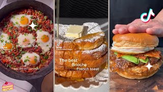 ✨The best Breakfast recipes p.t 3✨|ASMR Sounds | Tiktok compilation
