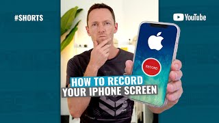 Record Your iPhone Screen - With Audio! #Shorts