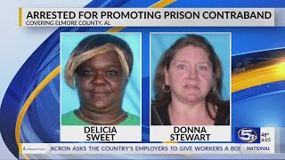 VIDEO: Two women arrested attempting to smuggle contraband into prison