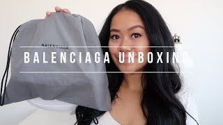 MY FIRST BALENCIAGA BAG: NEO CLASSIC || unboxing, first impressions, what fits inside.