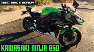 2022 Kawasaki Ninja 650 Review & Ride | New Rider