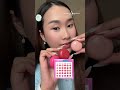 which one is ur fav 🍮🤩 kbeauty koreanmakeup viralmakeup blush lippies blusher makeupreview