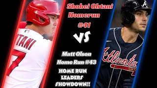🔥SHOHEI OHTANI vs MATT OLSON Home Run Leader Showdown🔥