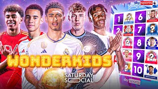 Ranking the 10 BEST wonderkids in Europe RIGHT NOW! 💫 | Saturday Social