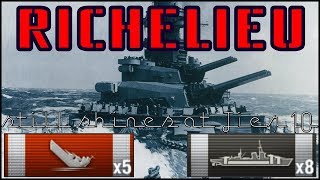 Richelieu murder Yamato and 268K DMG and Kraken || World of Warships