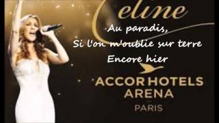 Céline Dion Encore un soir (musique et paroles)