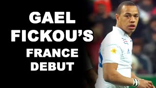 Gael Fickou's France Debut