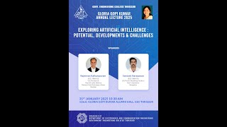 Gloria Gopikumar Annual Lecture 2025 on 31.01.2025