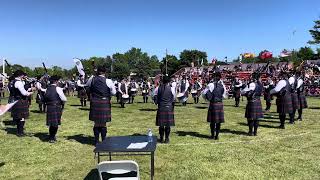 78th Fraser Highlanders MSR Port Hope/Cobourg Highland Games 2024