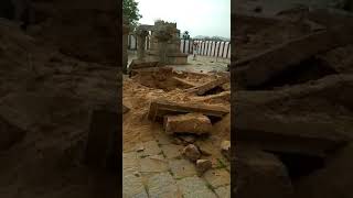 Nava Brindavana Vyasarajara mola Brindavanam Demolished by culprits on July 17 2019 night