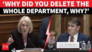 'Delete, Dismiss, Delete, Dismiss!': Gillibrand Clashes With AG Todd Blanche Over FBI Firings