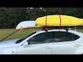 ✅how to load 2 kayaks on a car roof rack dual kayak setup quick overview